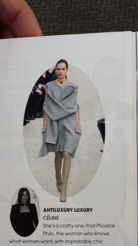 A gigantic coat that'll still leave your arms cold because the sleeves are mainly decorative (I guess?)