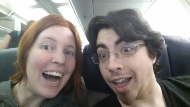 On the first plane, at 6am!!!