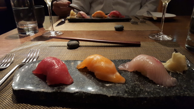 Moriawase: Nigiri Selection, Fresh Wasabi, Ginger