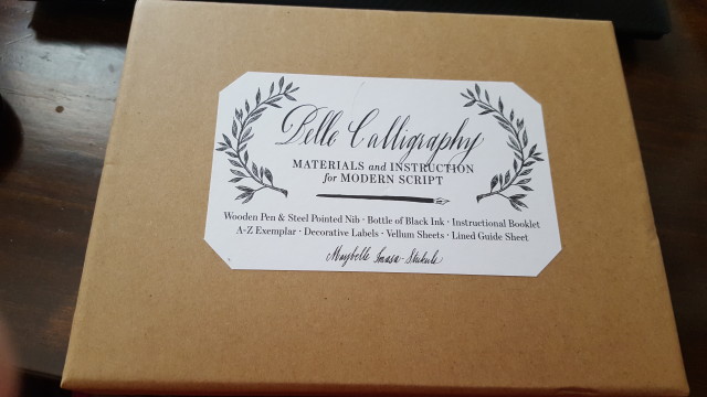 A calligraphy kit!