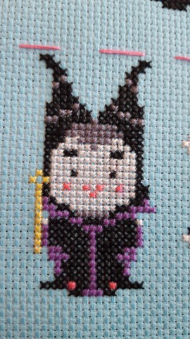 Everyone is cuter as cross stitch