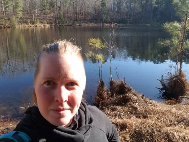 A secret pond on the Loblolly trail!