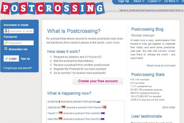 I just learned about Post Crossing pretty recently, but I am all in