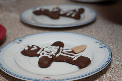 And once you draw clothes on ONE gingerbread man, the rest look naked