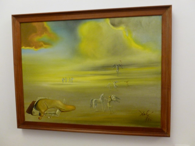 Salvador Dali painting in the Vatican Museum.