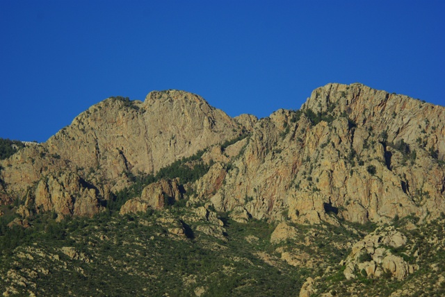 Towering above Albuquerque like a sleeping giant