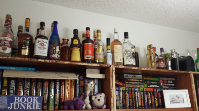 His dream is to have a dedicated drinks cabinet