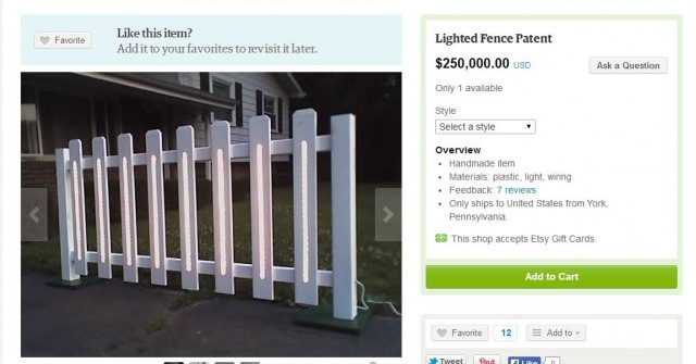 I mean, it is a pretty cool fence