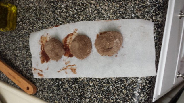 He made homemade truffles, like a fancy person