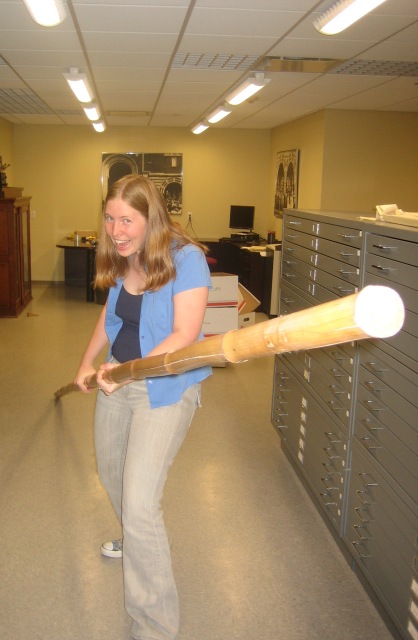 As modeled by me in the Woodson Research Center Basement/Ninja Training Room