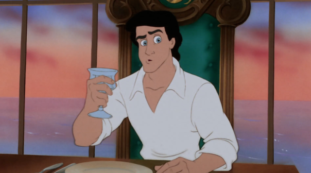 Eric is the hot surfer dude of Disney princes