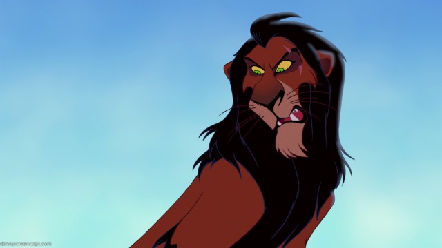 I stupidly google-imaged just the word "scar" and that page might have been scarier than him