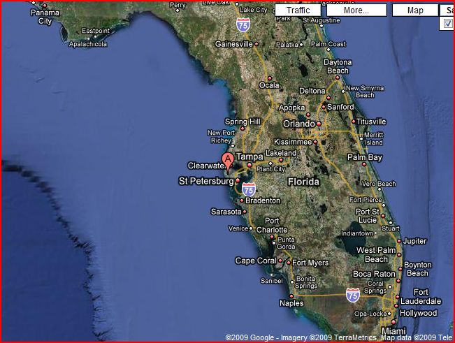 Pinellas County: Florida's gimpy right arm, or maybe just some weird growth