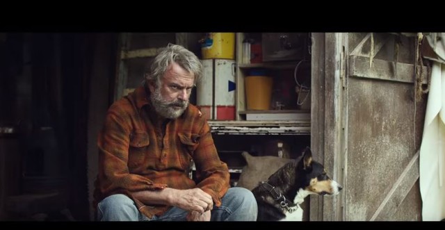 Sam Neill really working the scruffy drifter look